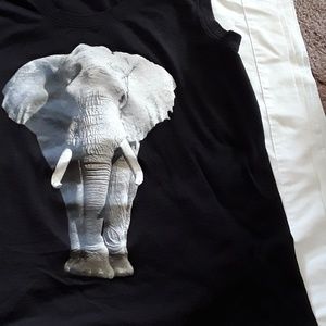 Norma Kamali Elephant tee